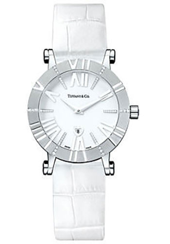 Tiffany Watches - Atlas Lady 36mm White Gold - Style No: Z1301.11.41E20C71E