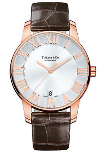 Tiffany Watches - Atlas Dome Red Gold - Style No: Z1800.68.30A21A70A