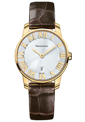 Tiffany Watches - Atlas Dome Lady Yellow Gold - Style No: Z1830.11.50A21A70A