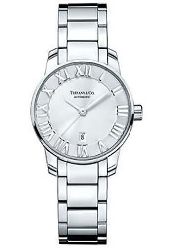 Tiffany Watches - Atlas Dome Lady Automatic Stainless Steel - Style No: Z1830.68.10A21A00A