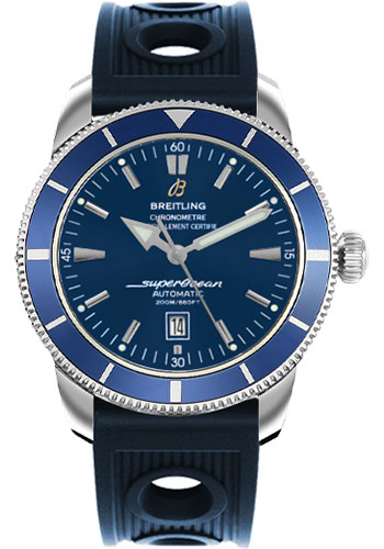Breitling Watches - Superocean Heritage 46 Rubber Strap - Style No: A1732016/C734-ocean-racer-blue-folding