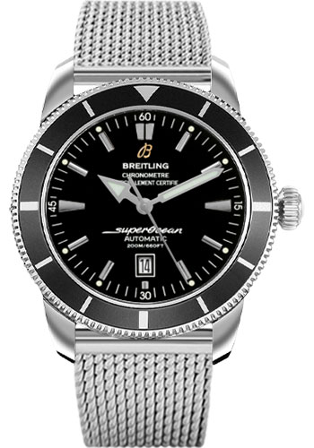 Breitling Watches - Superocean Heritage 46 Stainless Steel Bracelet - Style No: A1732024/B868-ocean-classic-steel