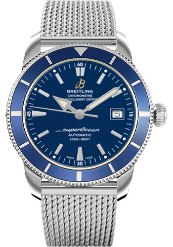 Breitling Watches - Superocean Heritage 42 Stainless Steel Bracelet - Style No: A1732116/C832-ocean-classic-steel