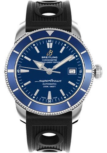 Breitling Watches - Superocean Heritage 42 Rubber Strap - Style No: A1732116/C832-ocean-racer-black-folding