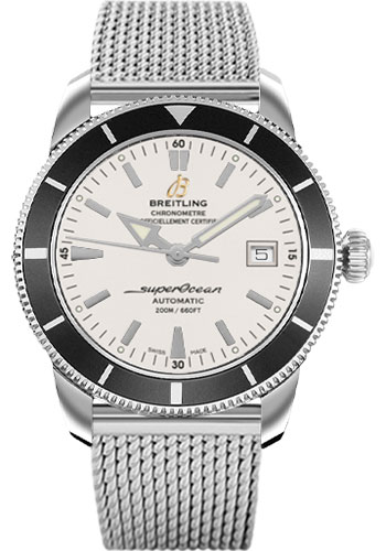 Breitling Watches - Superocean Heritage 42 Stainless Steel Bracelet - Style No: A1732124/G717-ocean-classic-steel