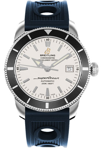 Breitling Watches - Superocean Heritage 42 Rubber Strap - Style No: A1732124/G717-ocean-racer-blue-folding
