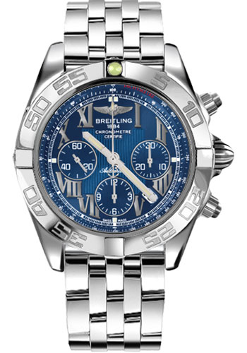 Breitling Watches - Chronomat B01 Stainless Steel Polished Bezel - Style No: AB011012/C783-pilot-steel