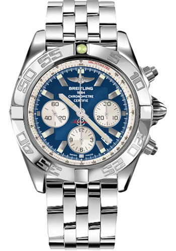 Breitling Watches - Chronomat B01 Stainless Steel Polished Bezel - Style No: AB011012/C788-pilot-steel