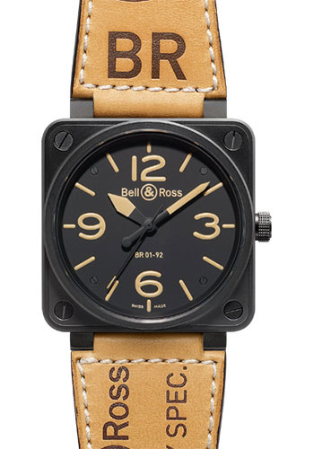Bell & Ross Watches - BR 01-92 Automatic Heritage - Style No: BR 01-92 Heritage