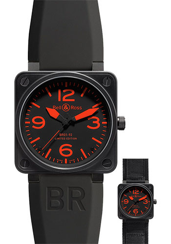 Bell & Ross Watches - BR 01-92 Automatic Red - Style No: BR 01-92 Red