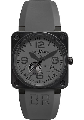 Bell & Ross Watches - BR 01-97 Power Reserve Commando - Style No: BR 01-97 Commando