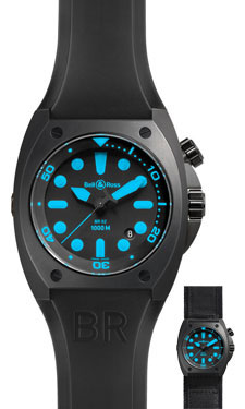 Bell & Ross Watches - BR 02 Automatic Carbon - Style No: BR 02 Carbon Blue