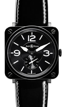 Bell & Ross Watches - BR-S Quartz Ceramic - Style No: BR-S Black Ceram
