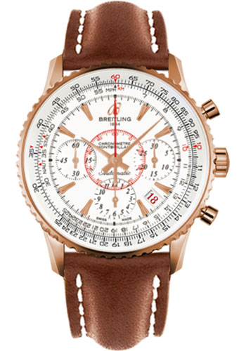 Breitling Watches - Montbrillant 01 Red Gold Limited Edition - Style No: RB013112/G710-leather-gold-deployant