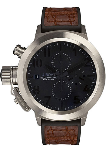 U-Boat Watches - Flightdeck 50 Titanium and Steel - Style No: 5415