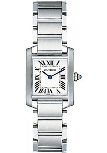 Cartier Watches - Tank Francaise Small Steel - Style No: W51008Q3