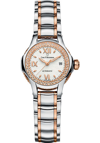 Carl F. Bucherer Watches - Pathos Queen Watch - Steel and Rose Gold - Style No: 00.10550.07.25.21