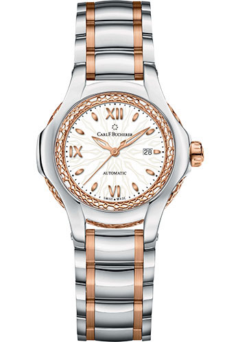 Carl F. Bucherer Watches - Pathos Diva Watch - Steel and Rose Gold - Style No: 00.10580.07.25.21.01