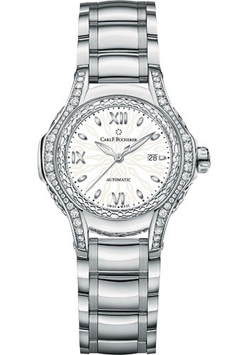 Carl F. Bucherer Watches - Pathos Diva Watch - Steel - Style No: 00.10580.08.25.31.01