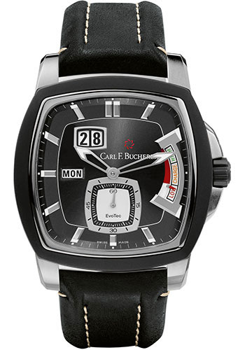 Carl F. Bucherer Watches - Patravi EvoTec PowerReserve Stainless Steel - Style No: 00.10627.13.33.01