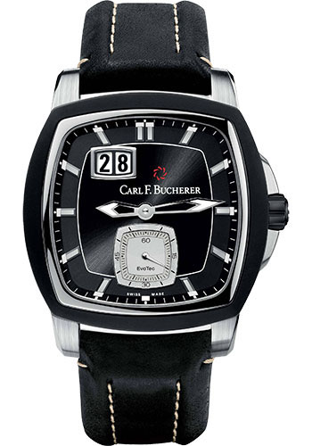 Carl F. Bucherer Watches - Patravi EvoTec BigDate Stainless Steel - Style No: 00.10628.13.33.01