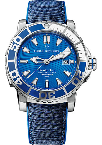 Carl F. Bucherer Watches - Patravi ScubaTec Stainless Steel - Style No: 00.10632.23.53.02