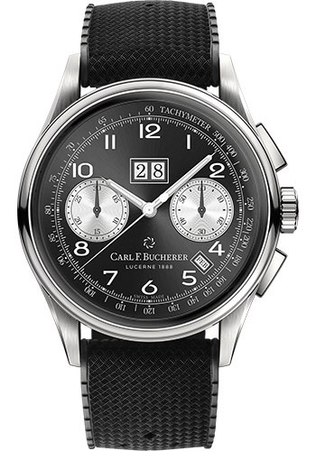 Carl F. Bucherer Watches - Heritage Bicompax Annual Watch - Style No: 00.10803.08.32.02