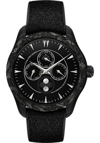 Carl F. Bucherer Watches - Manero Peripheral Perpetual Calendar Forged Carbon - Style No: 00.10916.16.33.01