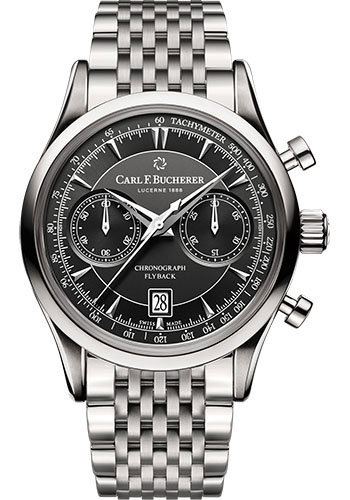 Carl F. Bucherer Watches - Manero Flyback 43mm - Stainless Steel - Style No: 00.10919.08.33.21