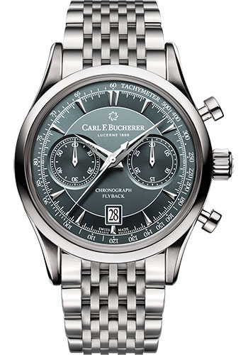 Carl F. Bucherer Watches - Manero Flyback 43mm - Stainless Steel - Style No: 00.10919.08.93.21