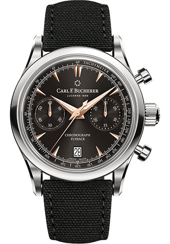 Carl F. Bucherer Watches - Manero Flyback 40mm - Stainless Steel - Style No: 00.10927.08.33.01