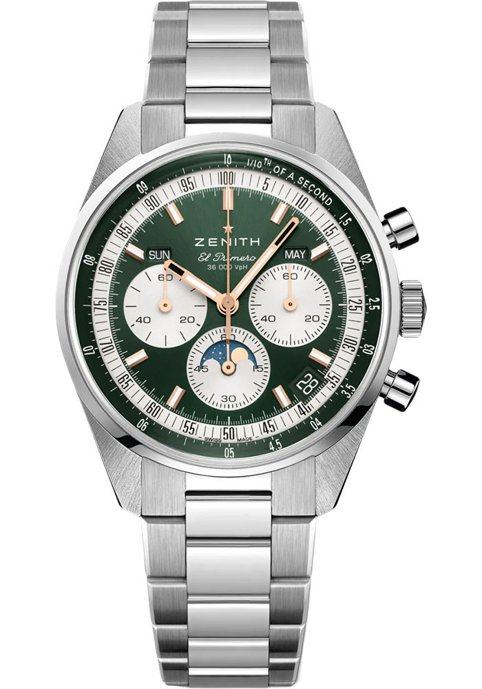 Zenith Watches - Chronomaster Original Steel - Bracelet - Style No: 03.3400.3610/40.M3200