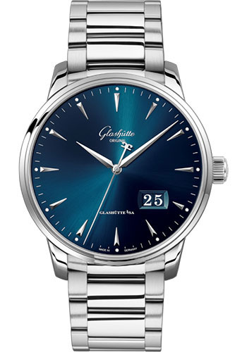 Glashutte Original Watches - Senator Excellence Panorama Date Stainless Steel - Bracelet - Style No: 1-36-03-04-02-71