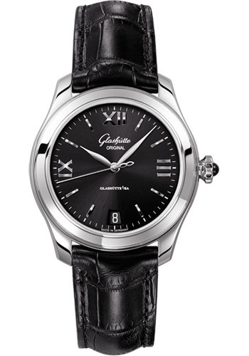 Glashutte Original Watches - Lady Serenade Stainless Steel - Alligator Strap - Style No: 1-39-22-20-02-04