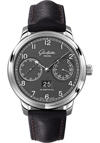 Glashutte Original Watches - Senator Observer Calfskin Strap - Pin Buckle - Style No: 100-14-02-02-07