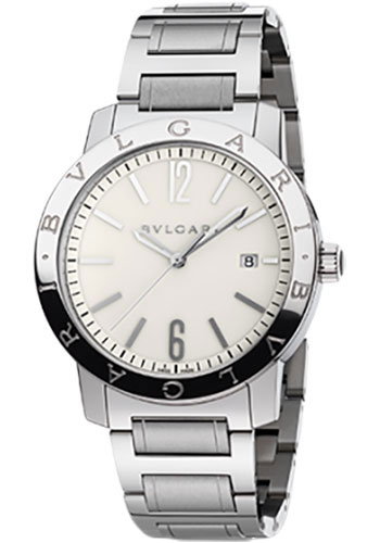 Bulgari Watches - Bulgari Bulgari Chronograph - 41 mm - Stainless Steel - Style No: 102055 BB41WSSD