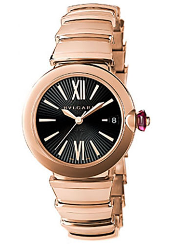 Bulgari Lucea 33 mm - Pink Gold Watches From SwissLuxury