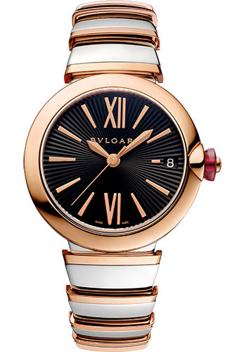 Bulgari Lucea 33 mm - Steel and Pink Gold Watches