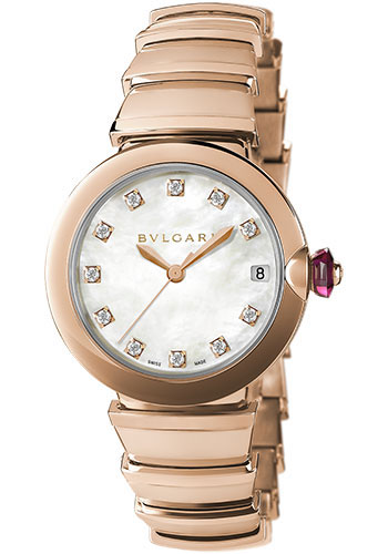 Bulgari Watches - Lucea 33 mm - Pink Gold - Style No: 102353
