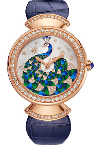 Bulgari Watches - Divas Dream 37 mm - Rose Gold - Style No: 102741