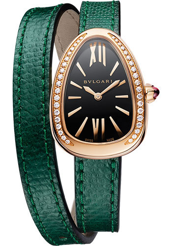 bulgari gold serpenti watch