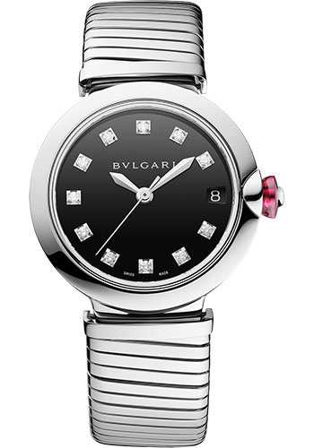 Bulgari Watches - Lucea Tubogas - 33 mm - Stainless Steel - Style No: 102953