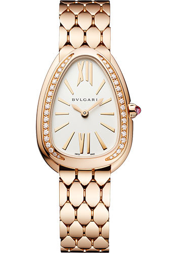 Bulgari Watches - Serpenti Seduttori - 33 mm - Rose Gold - Style No: 103146