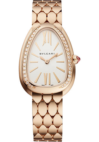 Bulgari Watches - Serpenti Seduttori - 33 mm - Rose Gold - Style No: 103169