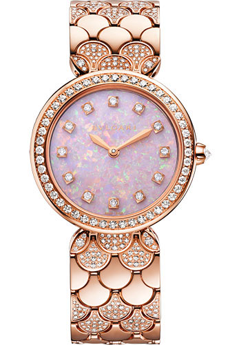 Bulgari Watches - Divas Dream 33 mm - Rose Gold - Style No: 103647