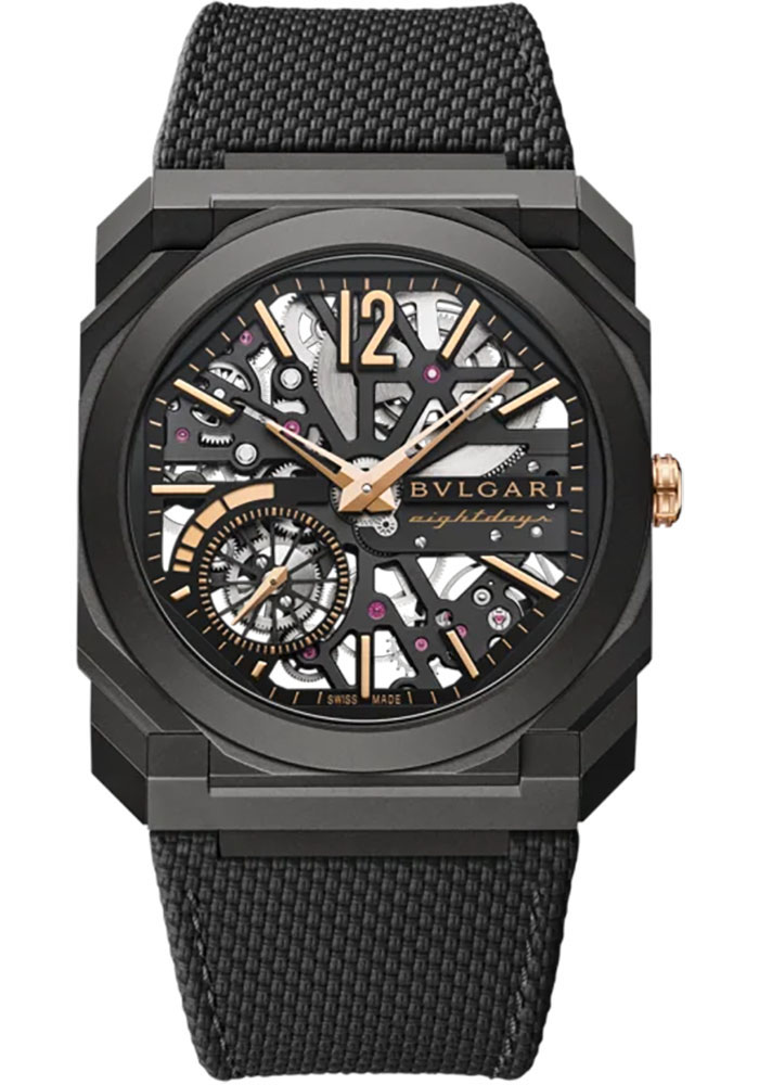 Bulgari Watches - Octo Finissimo - 40 mm - Black DLC-Coated Titanium - Style No: 104121