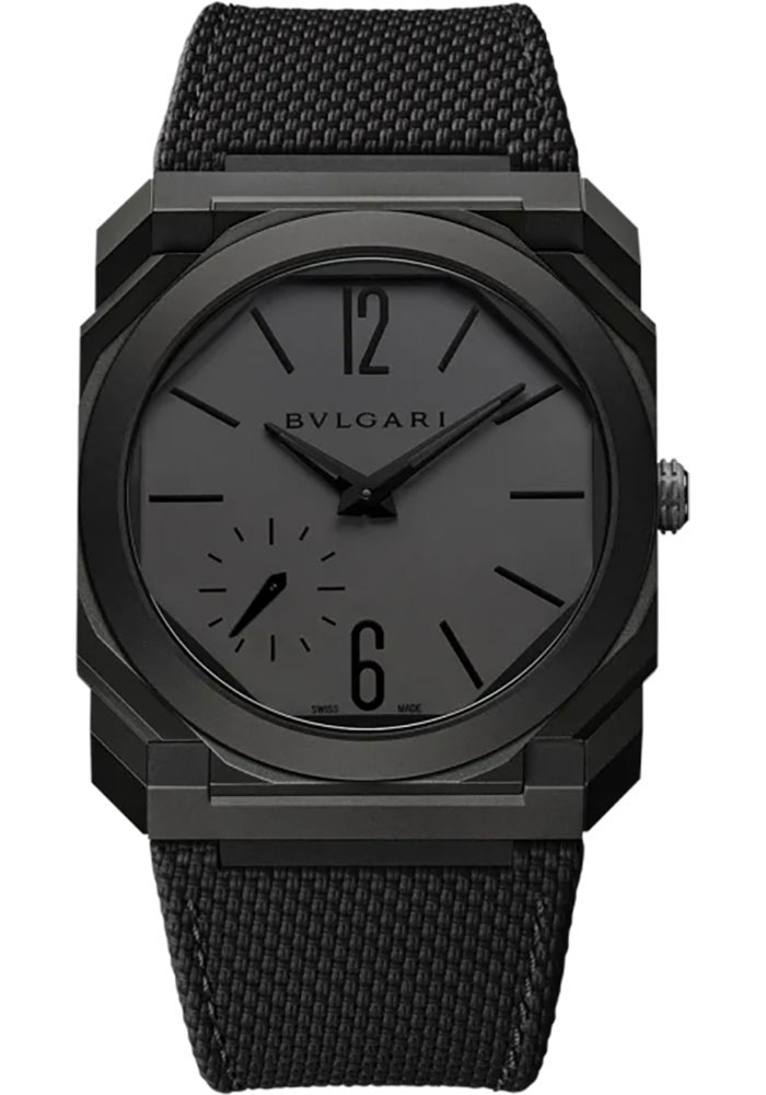 Bulgari Watches - Octo Finissimo - 40 mm - Black DLC-Coated Titanium - Style No: 104268