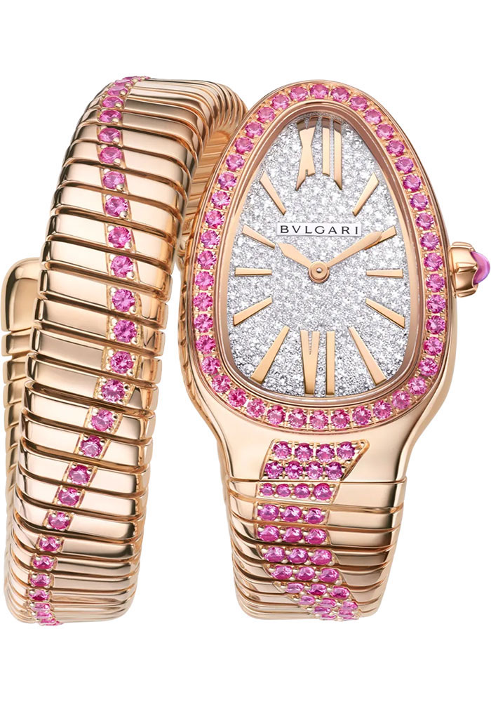 Bulgari Watches - Serpenti Tubogas - 35 mm - Rose Gold - Style No: 104272