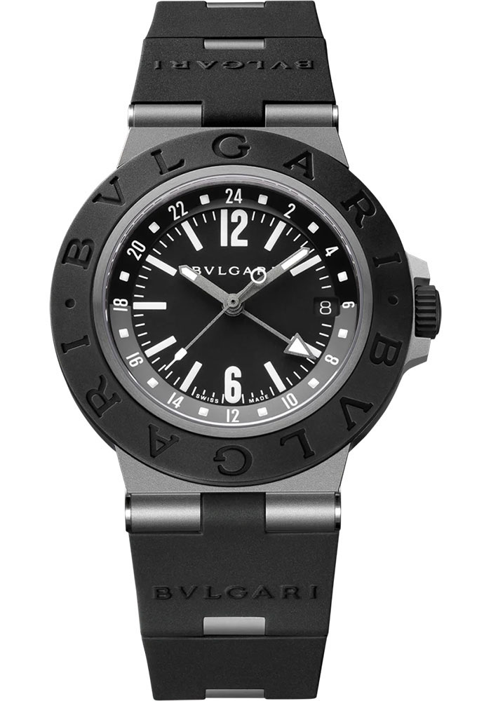 Bulgari Watches - Bulgari Aluminium 40 mm - Titanium - Style No: 104300