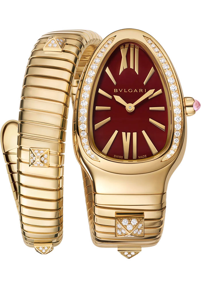 Bulgari Watches - Serpenti Tubogas - 35 mm - Yellow Gold - Style No: 104302